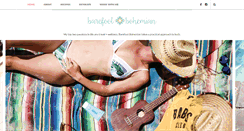 Desktop Screenshot of barefoot-bohemian.com