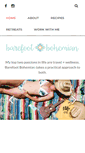 Mobile Screenshot of barefoot-bohemian.com